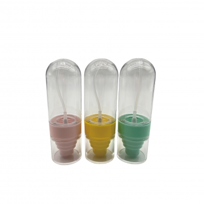Colorful travel bottle