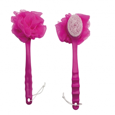 Double side bath brush