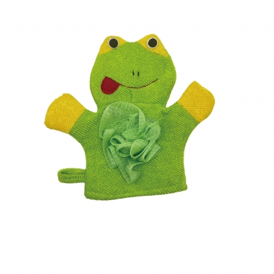 Frog Animal cartoon bath gloves