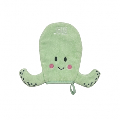 Octopus cartoon cotton bath gloves