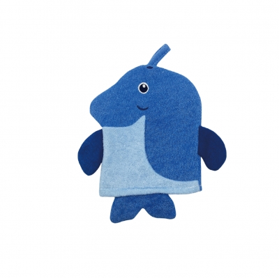 Dolphin Animal cartoon bath gloves