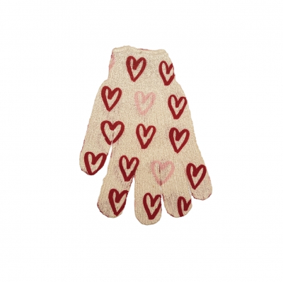 Print bath gloves