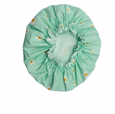 Double layer Waterproof  shower cap