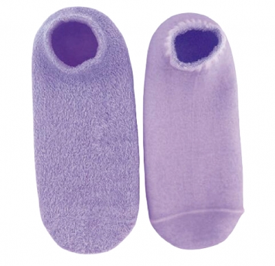 Feather gauze nylon Gel Moisturizing  socks