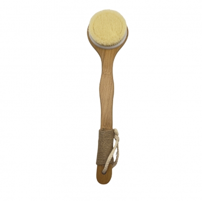 bamboo bath brush with pp bristle