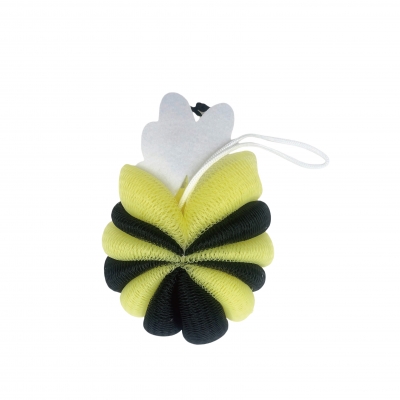 Bee shaped bath ball